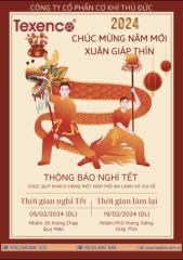 THÔNG BÁO NGHỈ TẾT NGUYÊN ĐÁN 2024
