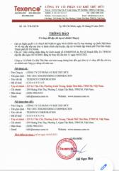 Thông báo về việc thay đổi địa chỉ Trụ sở công ty