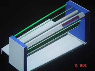 Máy cuộn xả vải